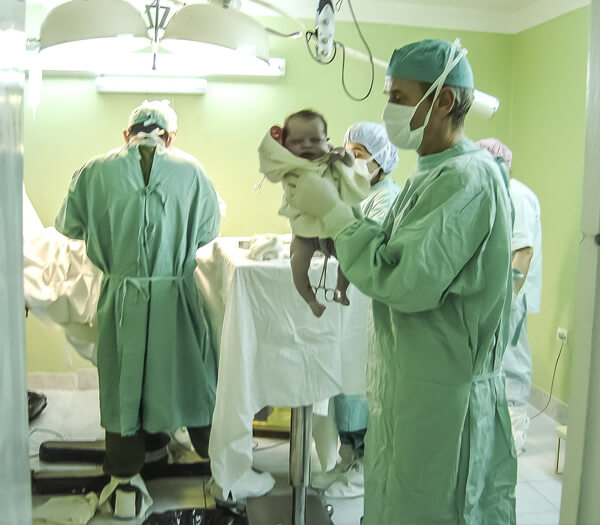 Consulta de pediatría